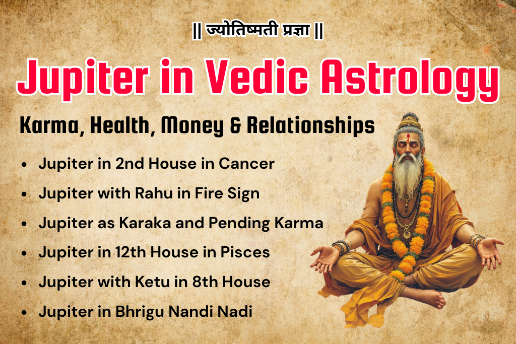 Jupiter in Vedic Astrology: Karma, Health, Money and Relationships
