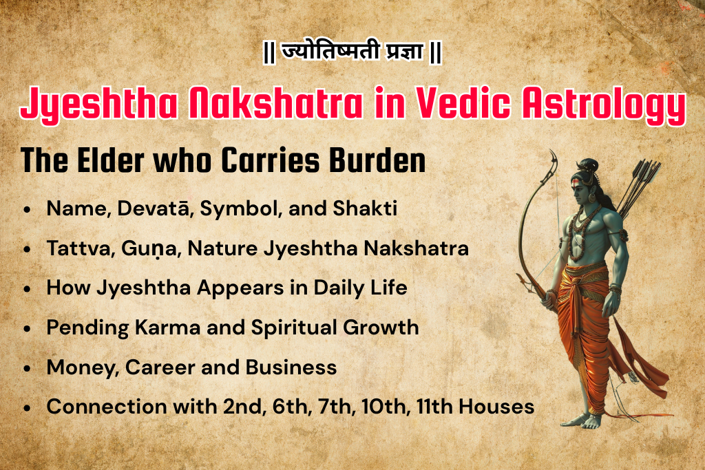 Jyeshtha Nakshatra in Vedic Astrology