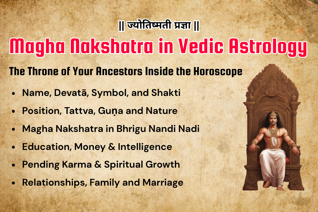 Magha Nakshatra in Vedic Astrology