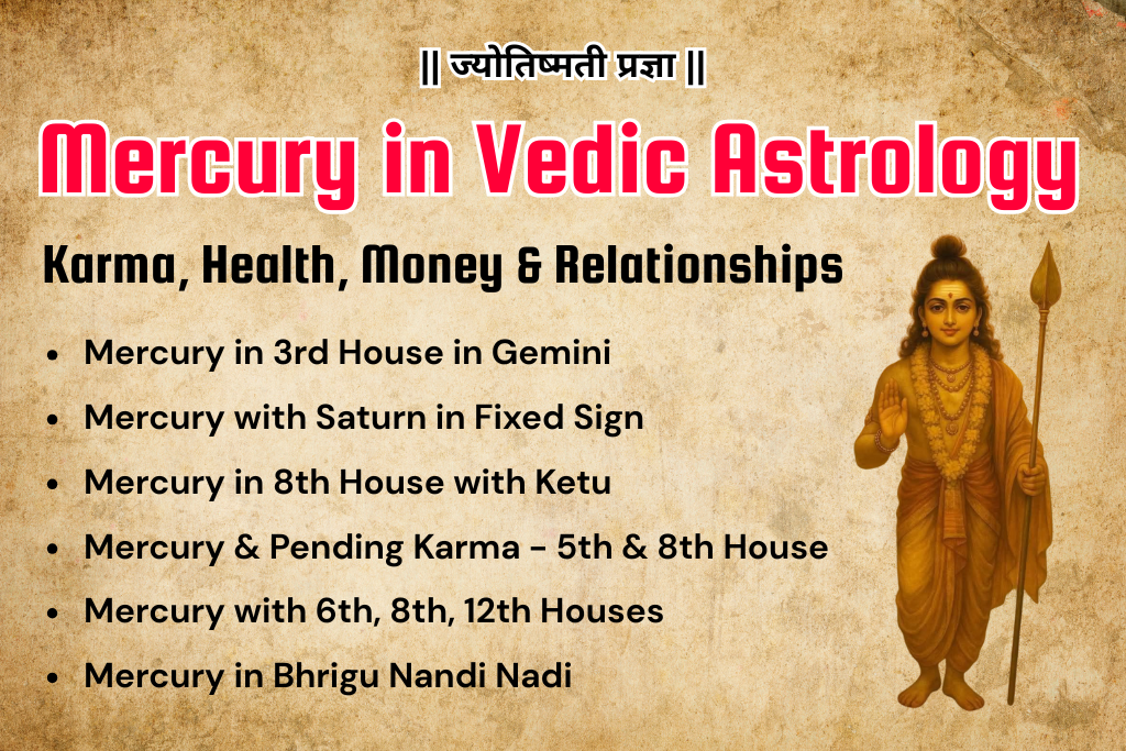 Mercury in Vedic Astrology: Karma, Health, Money and Relationships