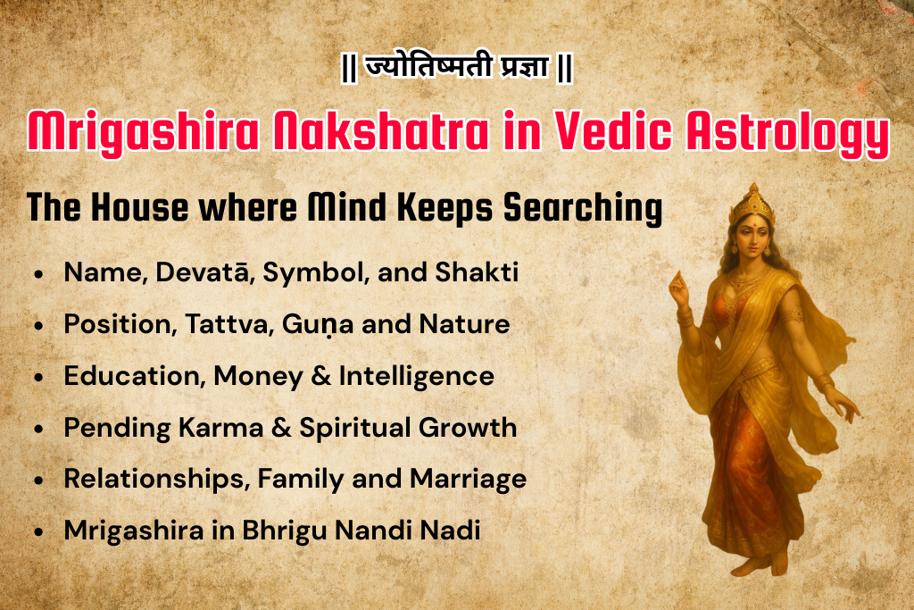 Mrigashira Nakshatra in Vedic Astrology