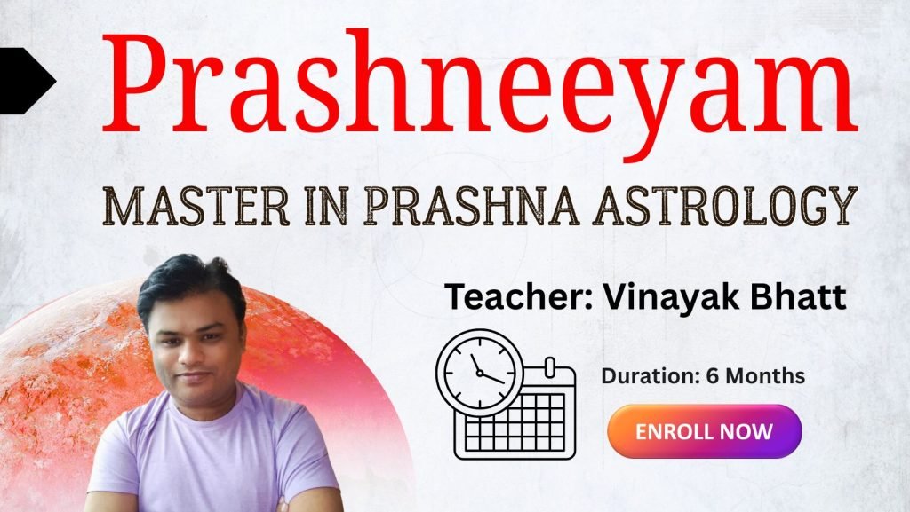 Prashneeyam Course – Master in Prashna Astrology