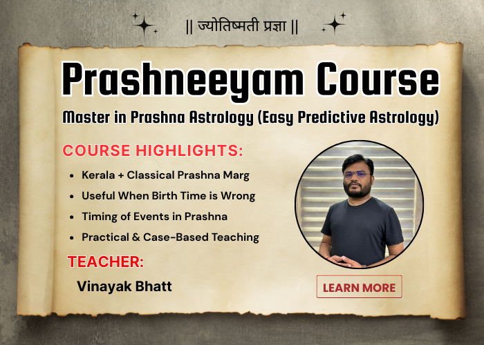 Prashneeyam Course – Master in Prashna Astrology