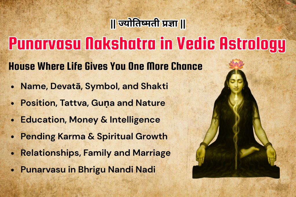 Punarvasu Nakshatra in Vedic Astrology