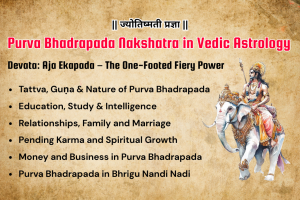 Purva Bhadrapada Nakshatra in Vedic Astrology