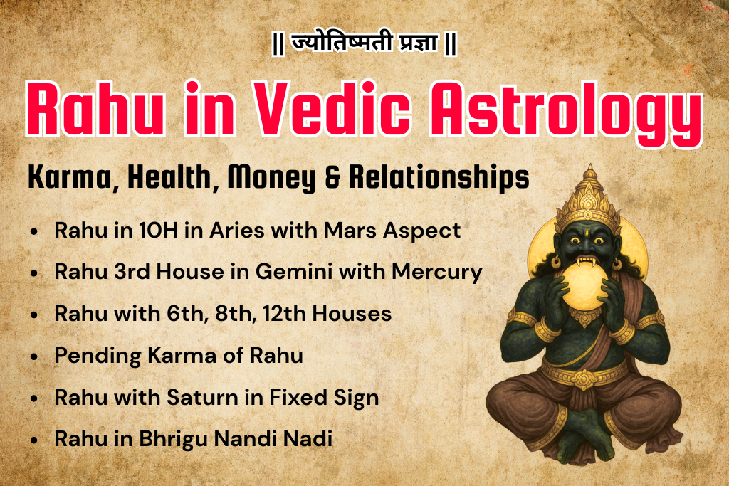 Rahu in Vedic Astrology: Karma, Health, Money and Relationships