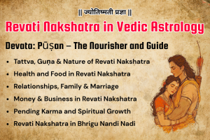 Revati Nakshatra in Vedic Astrology