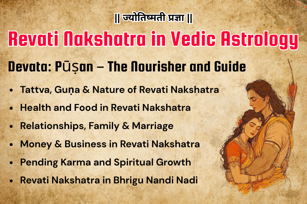 Revati Nakshatra in Vedic Astrology