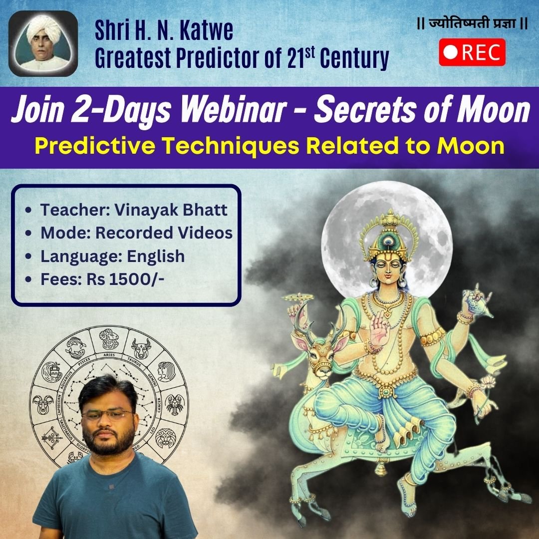 Shri H. N. Katwe: Secrets of Moon [Predictive Techniques Related to Moon]