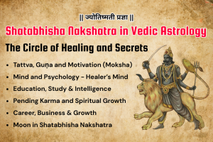 Shatabhisha Nakshatra in Vedic Astrology – The Circle of Healing and Secrets