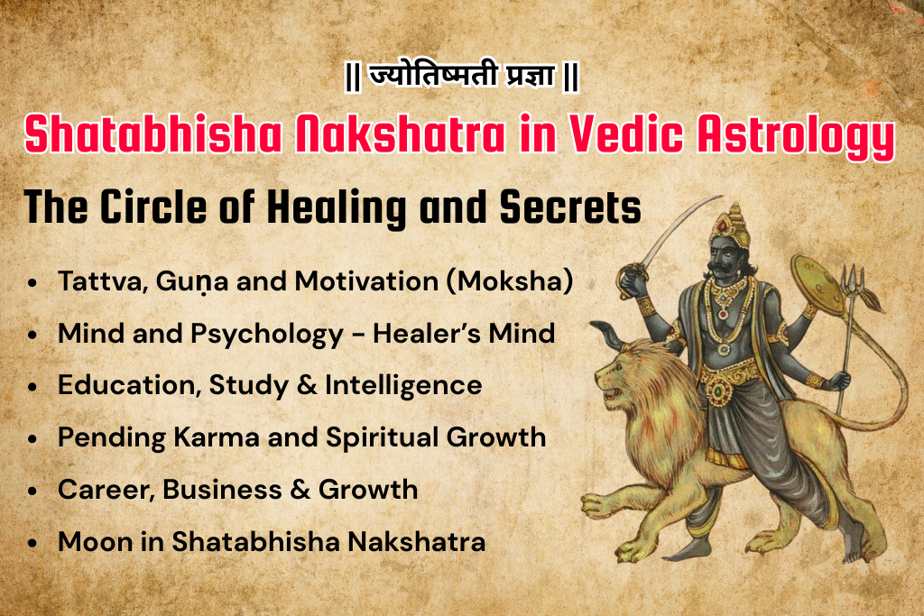 Shatabhisha Nakshatra in Vedic Astrology – The Circle of Healing and Secrets