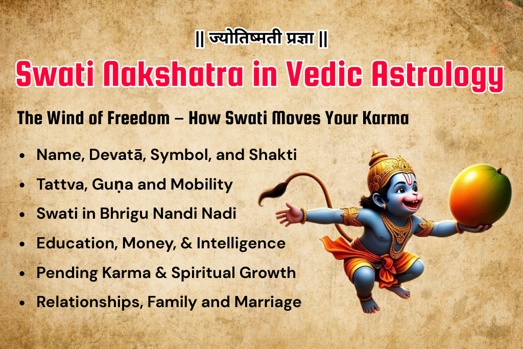 Swati Nakshatra in Vedic Astrology
