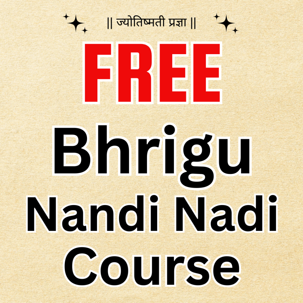 Free Bhrigu Nandi Nadi Astrology Course VG