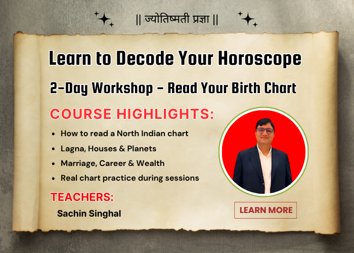 2 Days Vedic Astrology workshop