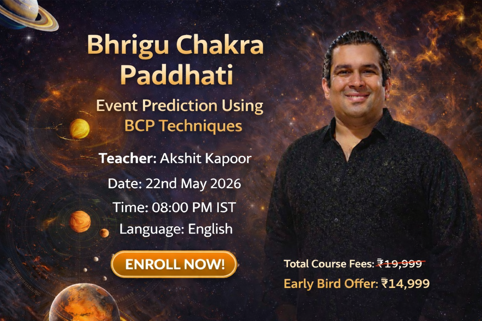 Bhrigu Chakra Paddhati (BCP) Course