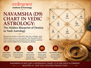 Navamsha (D9) Chart in Vedic Astrology: The Hidden Blueprint of Destiny in Nadi Astrology