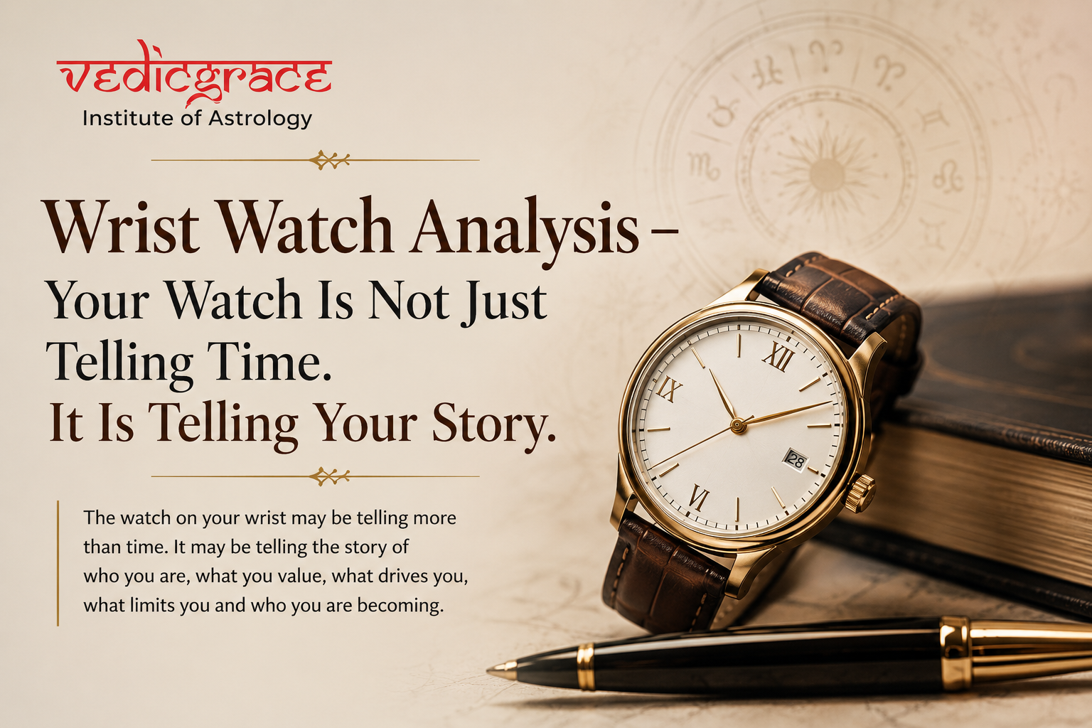 Wrist Watch Analysis – Your Watch Is Not Just Telling Time. It Is Telling Your Story.