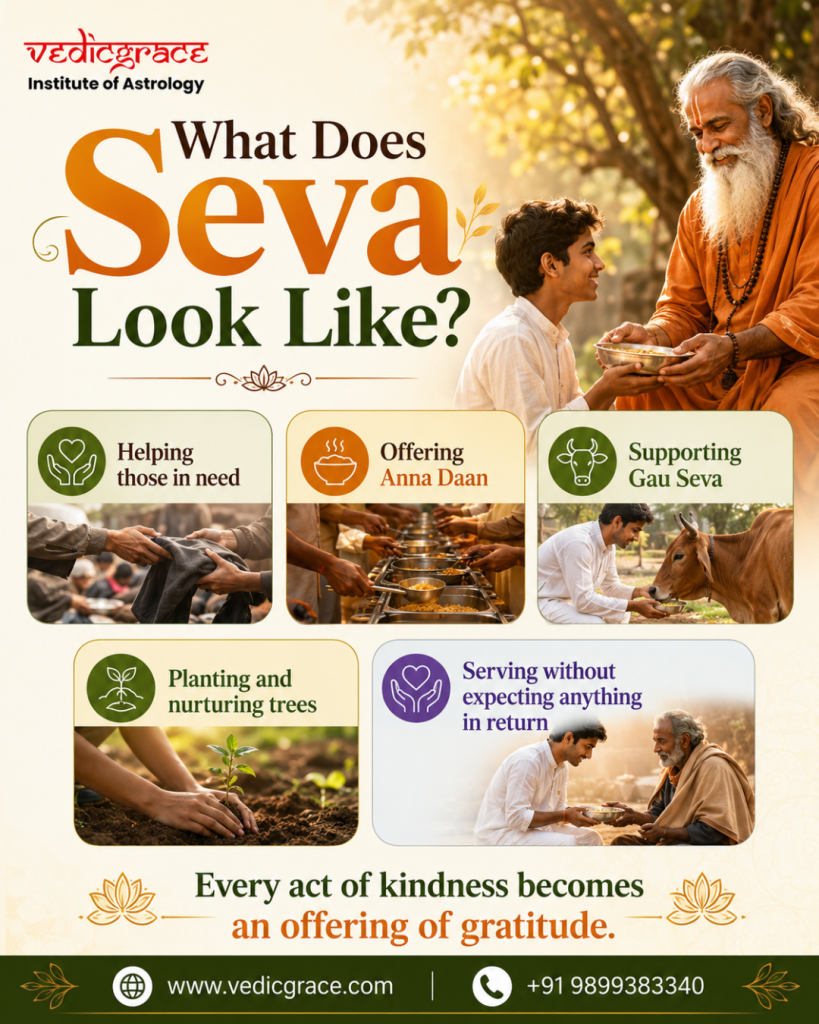 Examples Of Guru Dakshina Through Anna Daan, Tree Plantation, Education, And Community Service