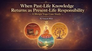 When Past-Life Knowledge Returns as Present-Life Responsibility — A Bhrigu Yoga Case Study
