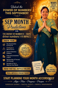 SEPTEMBER NUMEROLOGY FORECAST How Will the Energy of Number 9 — Mars Work for Your Driver Number?