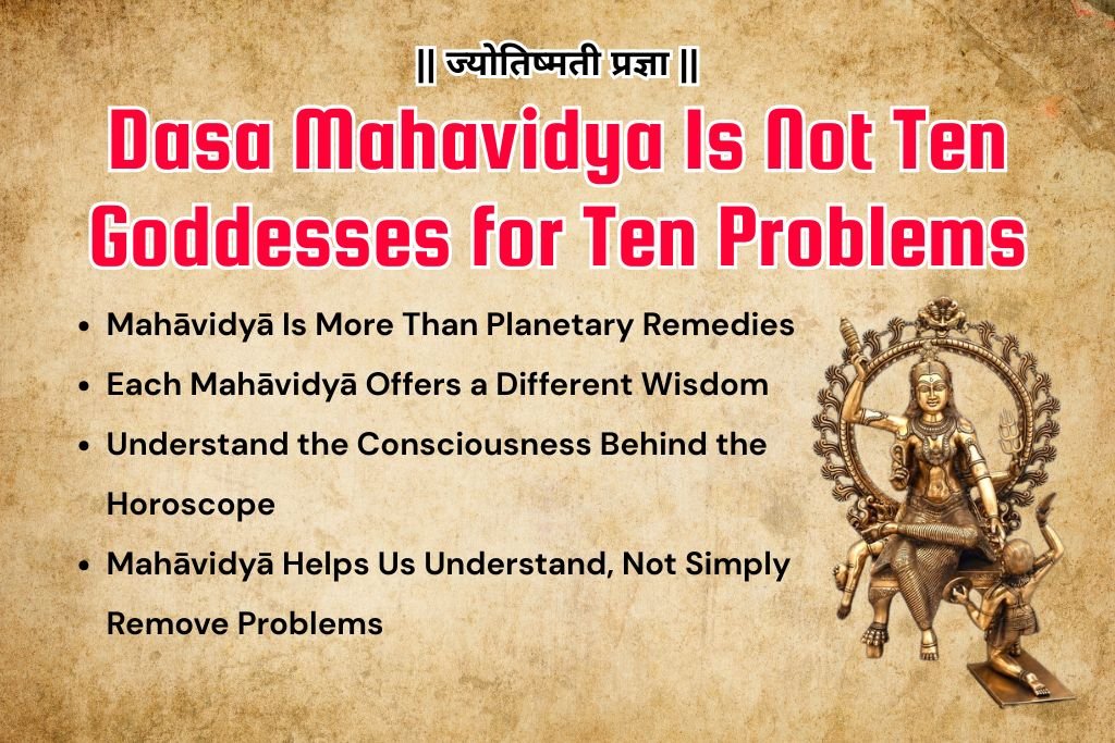 Dasa Mahavidya Is Not Ten Goddesses for Ten Problems – Ten Ways Devi Destroys Our Wrong Understanding of Life by Vinayak Bhatt