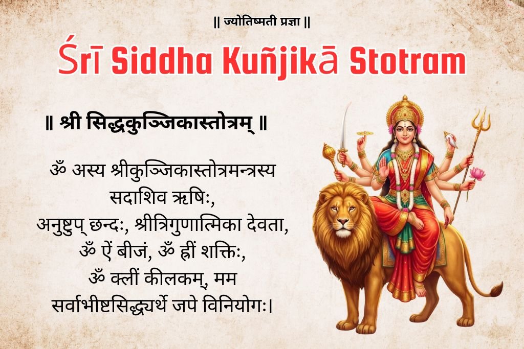 Sri Siddha Kunjika Stotram