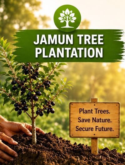 Planting Jamun Trees